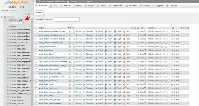 Cara Mengubah Password Login WordPress di phpMyAdmin
